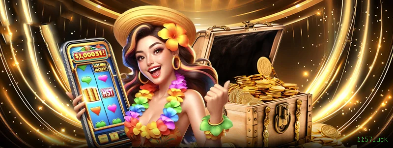 Imagem promocional do aplicativo mobile da 1157luck