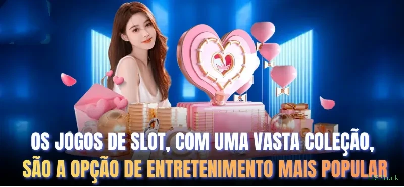 Imagem promocional do cassino online da 1157luck mostrando jogos ao vivo