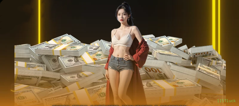 Imagem promocional dos jogos de lottery da 1157luck